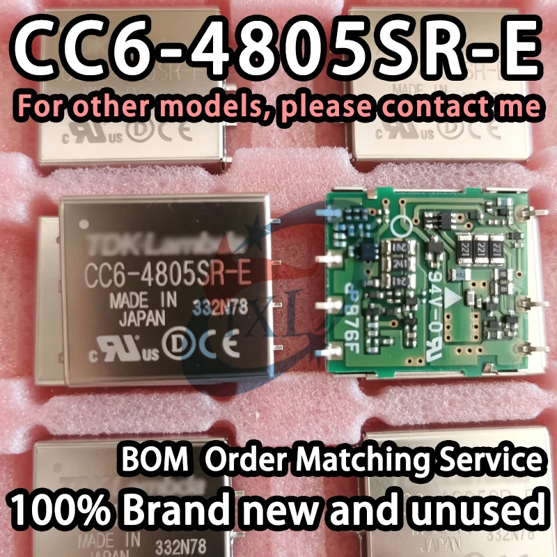 【100% Brand New】CC6-4805SR-E CC6-4805SF-E DC-DC Isolated Power Module 48V Input 5V 1.2A 6W Isolated Converter