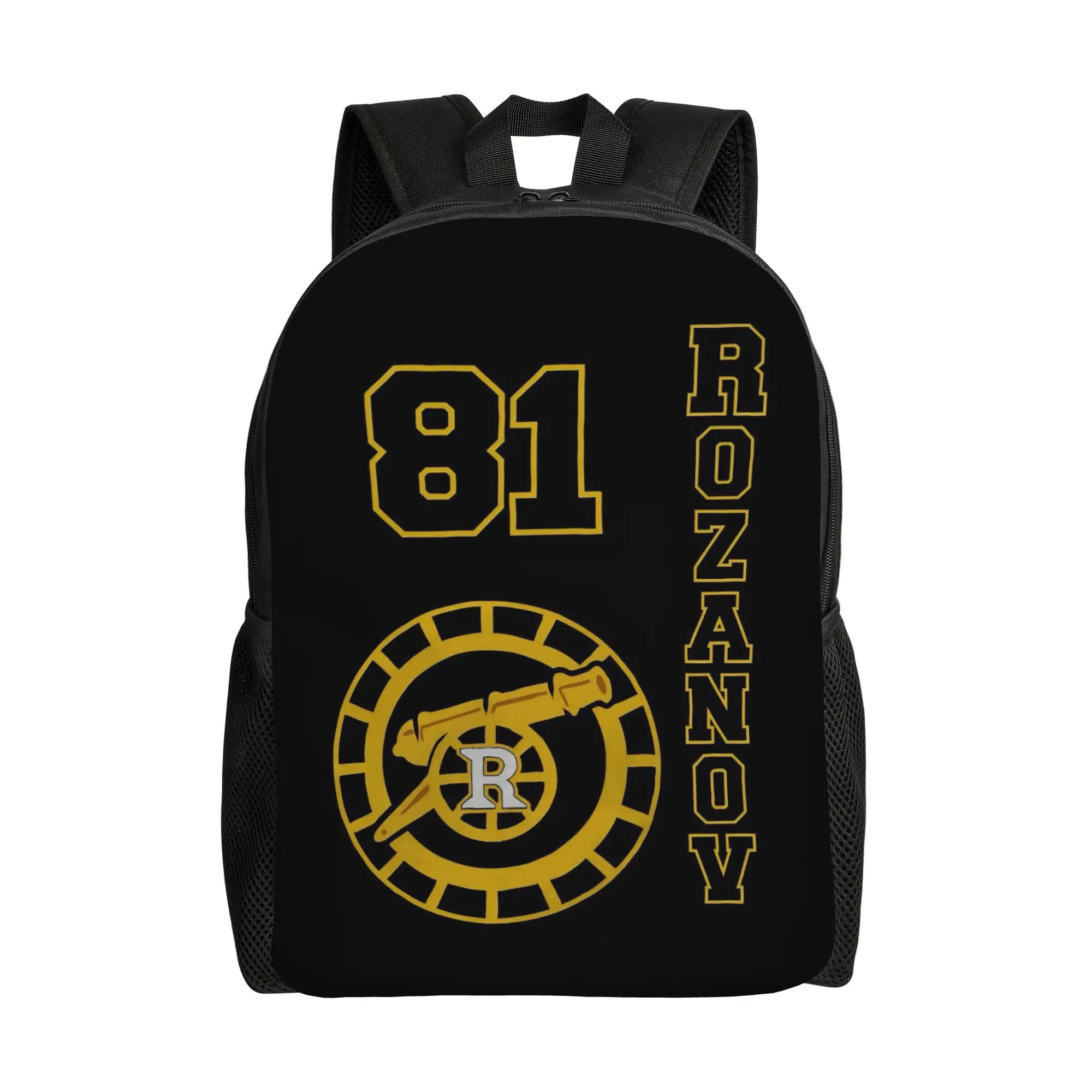 

Ilya Rozanov 81 Backpack for Men Women Fashion Student Work Daypack Heated Rivalry Laptop Canvas Bags Gift