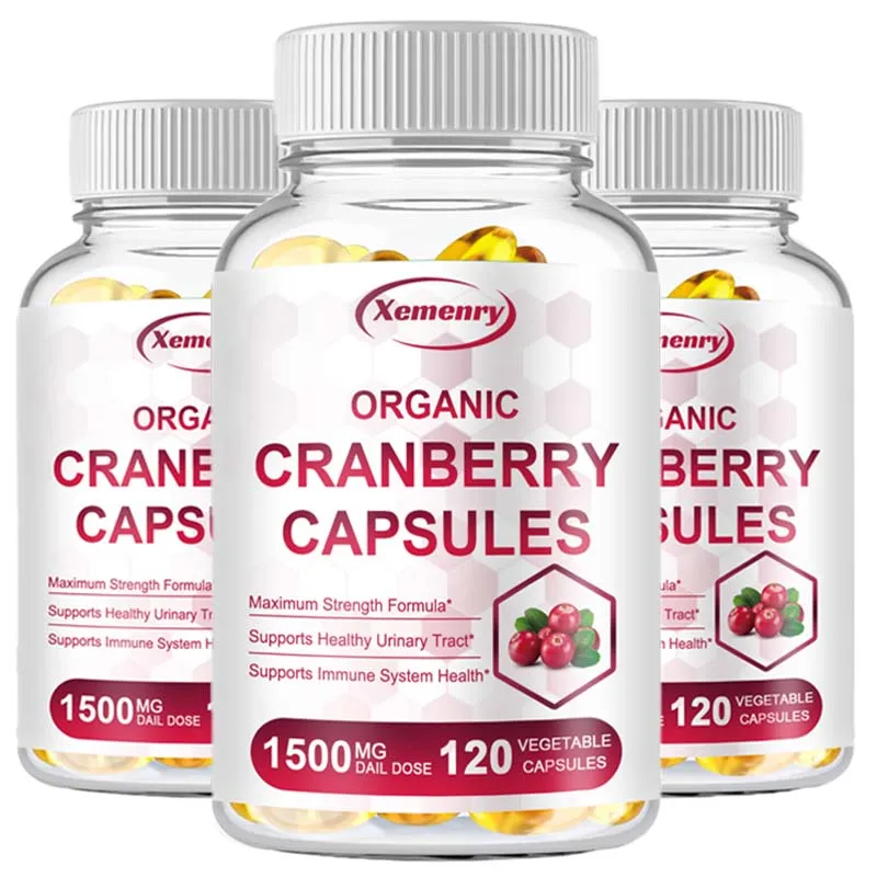 

Капсулы клюквы — натуральная менопаушинная добавка для женщин, поддержка здоровья менопаузи, менструальный цикл