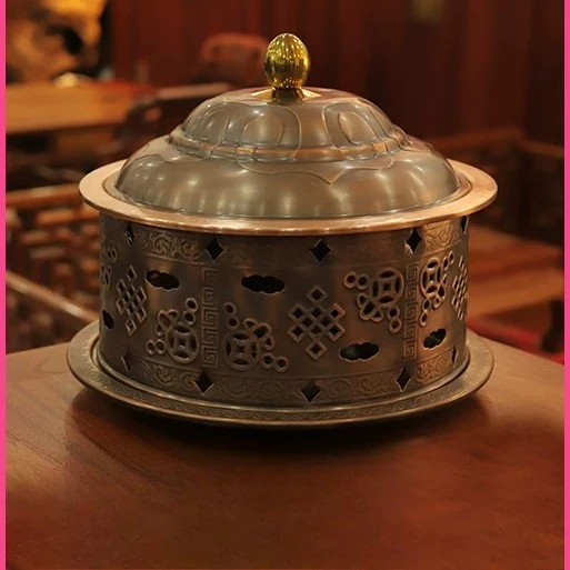 LMM special pot for cooking milk tea Mongolian food, pure copper pot for boiling milk tea risotto