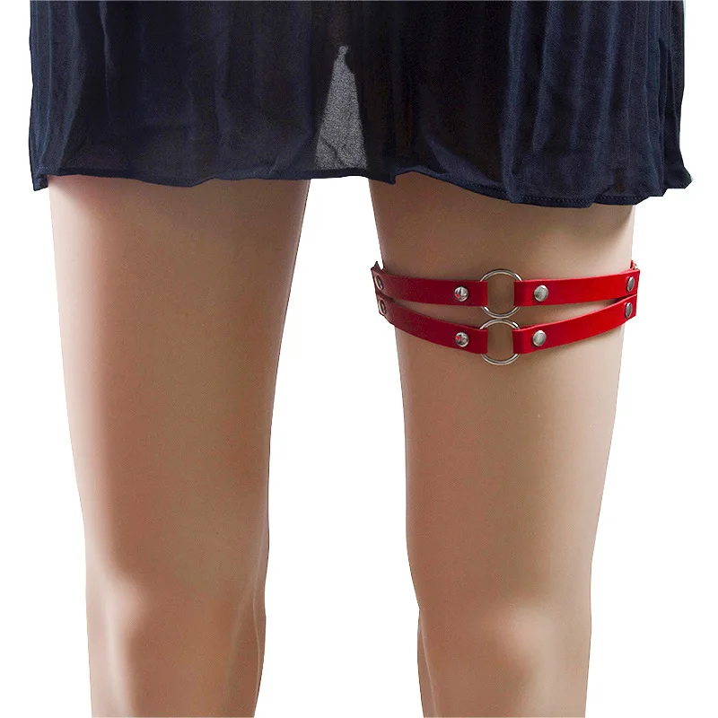 الأوروبية والأمريكية الساخن بيع شخصية حلقة مزدوجة الساق حلقة مرنة تعديل حزام الرباط المستديرة الأسهم