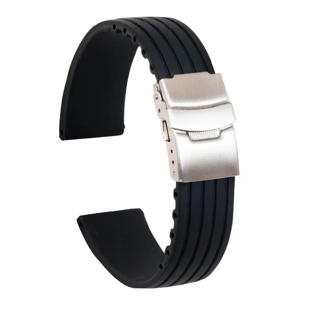 Band For Samsung s3 Sport Silicone band/galaxy active watch/s2 band/Amazfit watch band 18mm Rubber strap 20mm 24mm 22mm Wathband