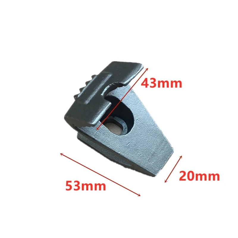 타이어 체인저 기계 교체 림 클램프, 금속 턱, 4 개