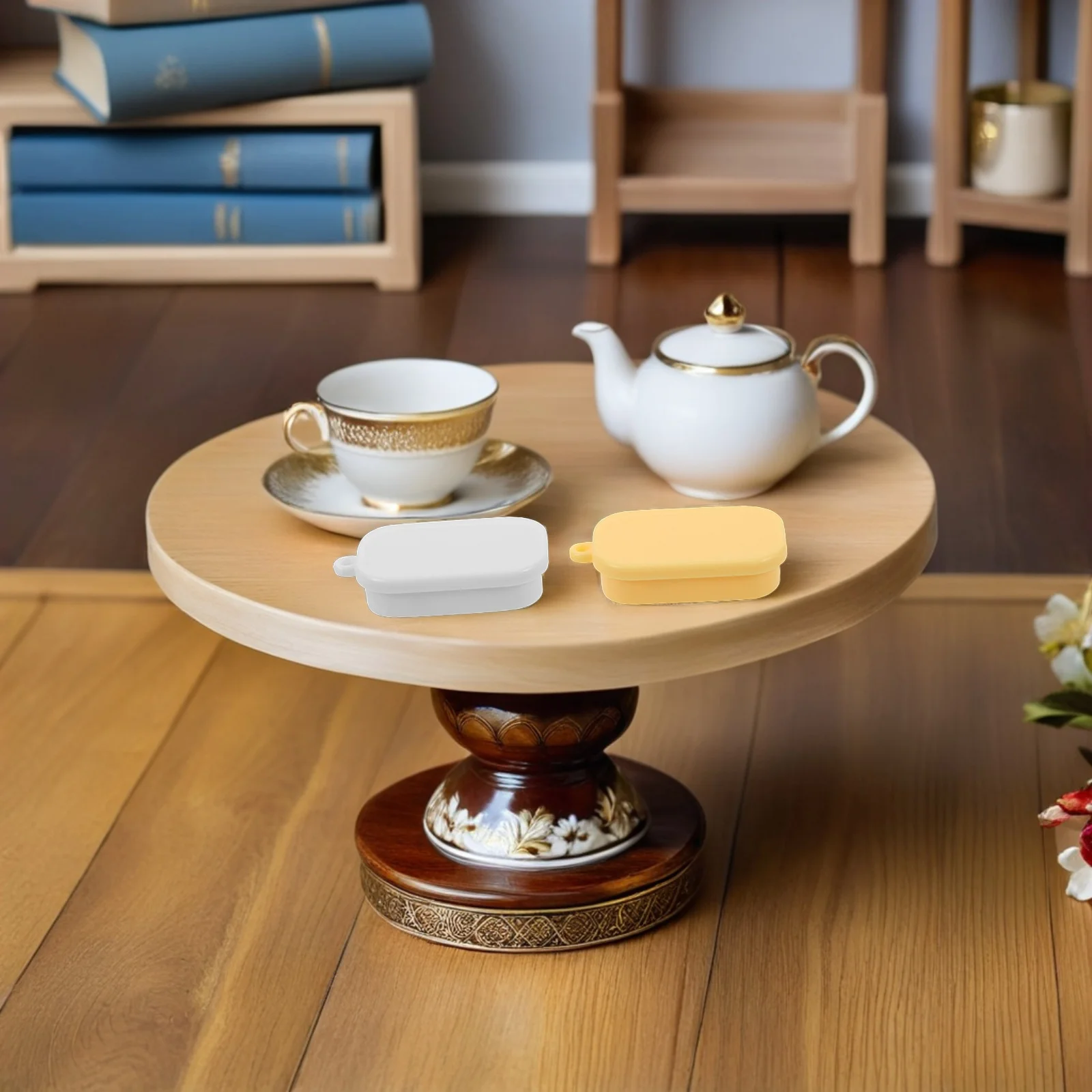 50 stuks miniatuur voedsel lunchbox multi-compartiment snackcontainer kinderen fantasiespel keukenaccessoires poppenhuis gesimuleerde maaltijd