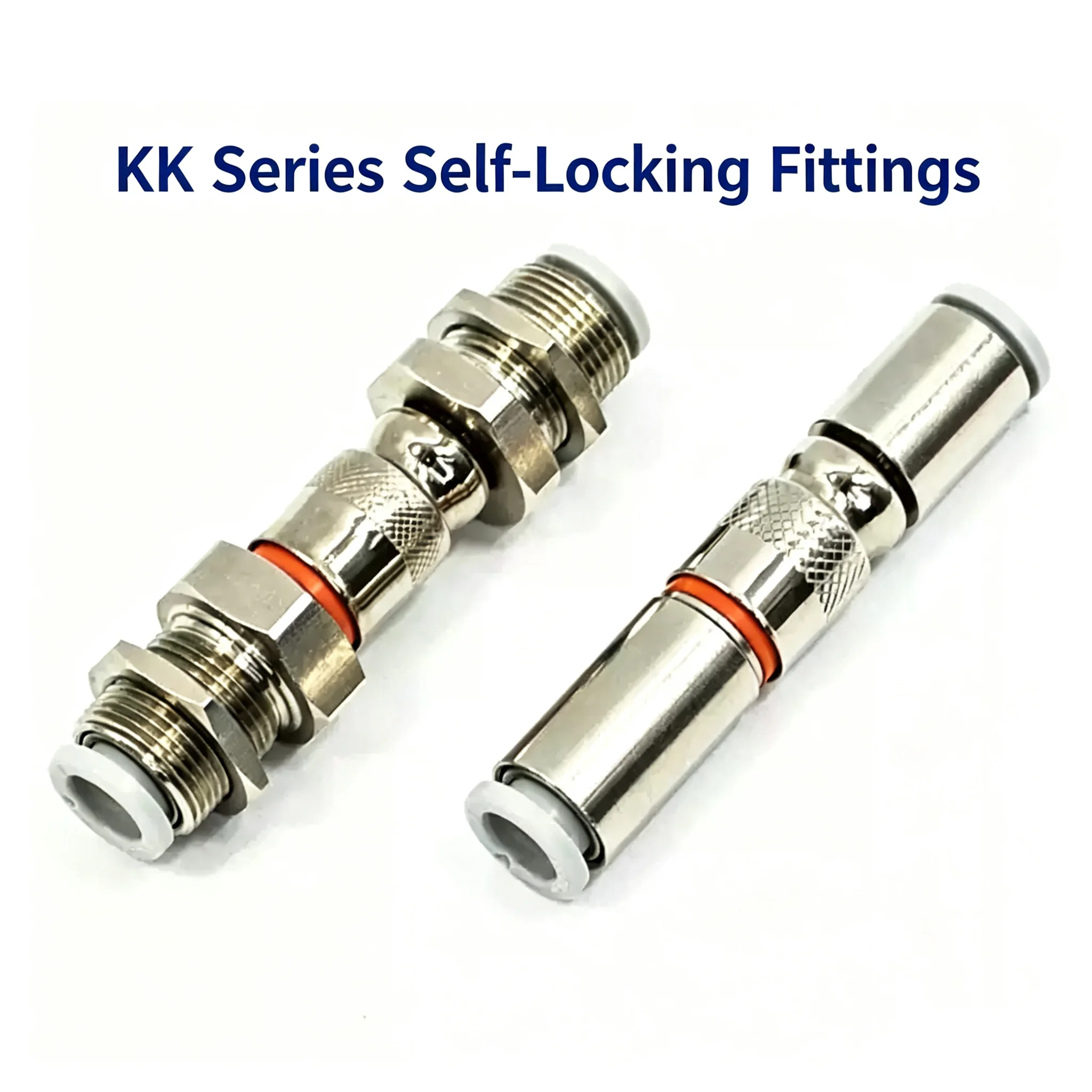 C-Type Self-Locking Pneumatic Quick Coupling Male Female KK2P KK2S Pipe Size 04 06 Air Compressor Fitting G1/4 G3/8