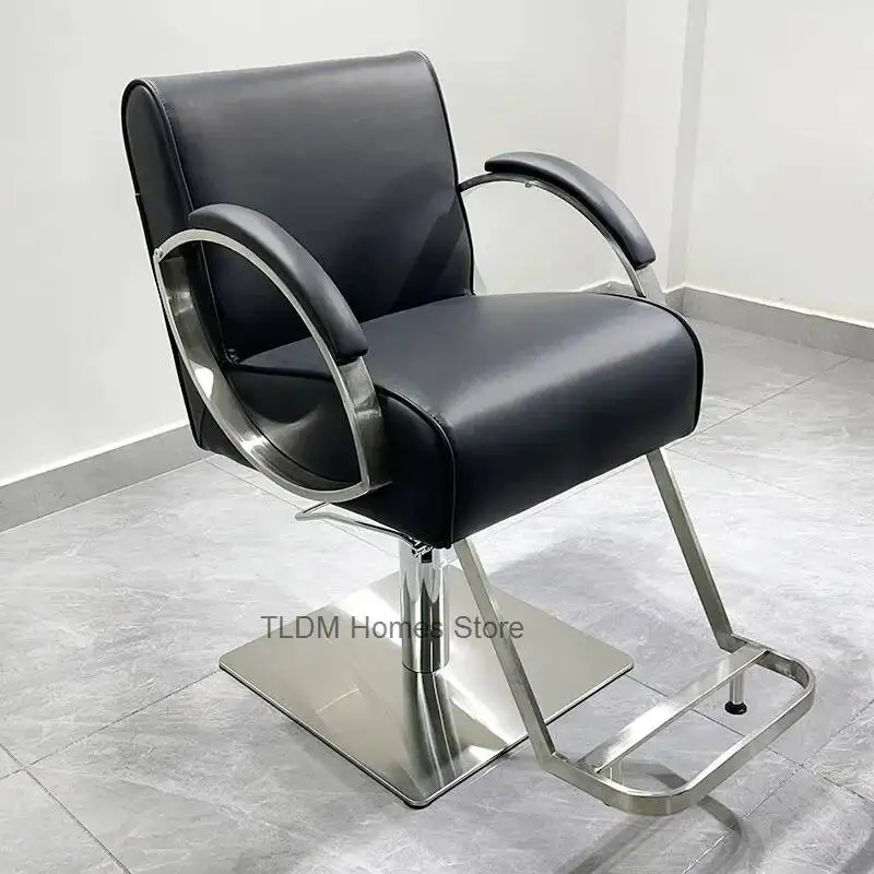 Luxury Manicure Cosmetic Barber Chair Equipment Shampoo Pedicure Barber Chair Swivel Silla De Ruedas Beauty Salon Furniture