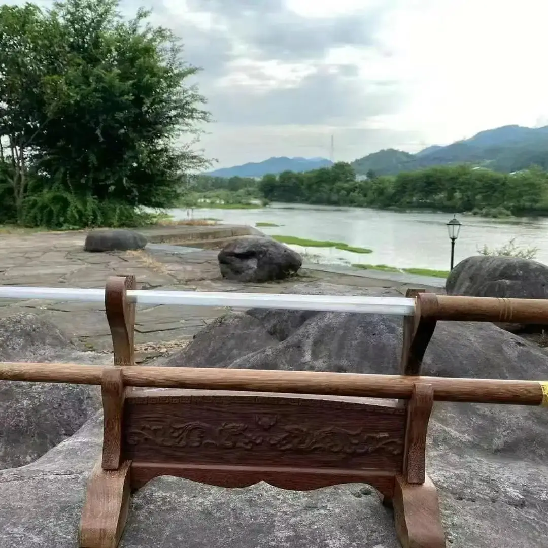 

Staff Sword Carbon Steel Blade Sharp Golden Dragon Scabbard Walking Stick Samurai Sword Ready Battle Katana Battle preparation