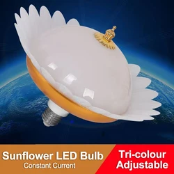 Sunflower LED Bulb 25W/50W E27 Base Household Energy Saving Lamp Indoor Lighting Flying Saucer Lights Ceiling Lamp Garage Light