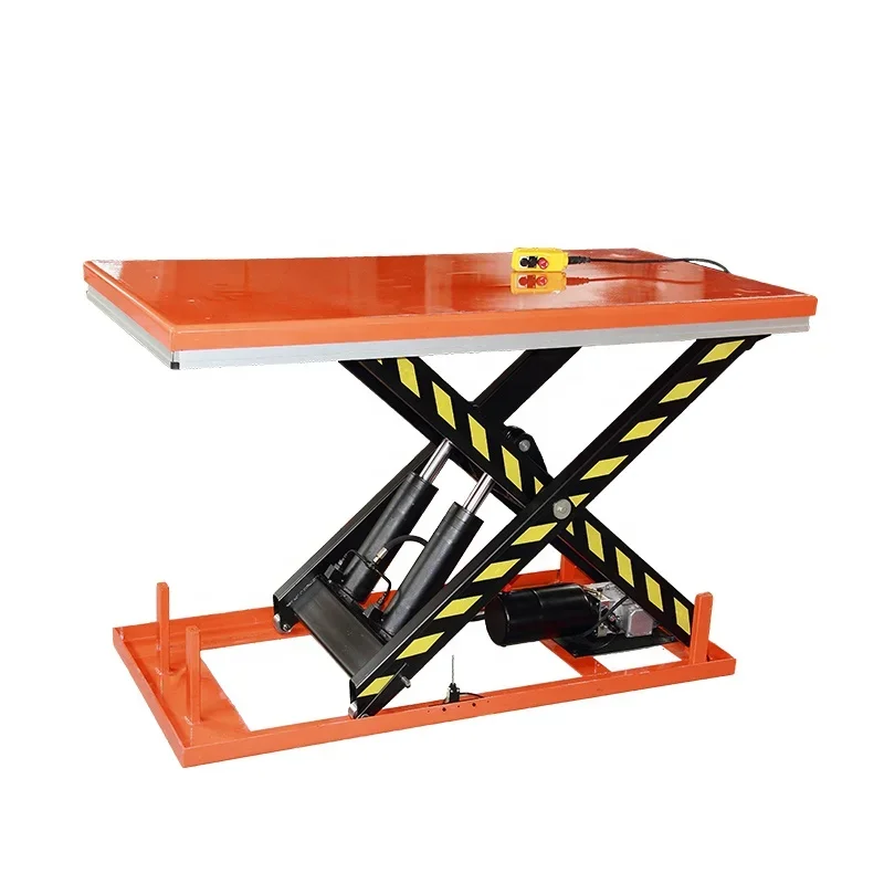 

Electric Hydraulic Scissor Lift Car Lifter Table Platform 1 Ton To 10 Ton Customized Lifting