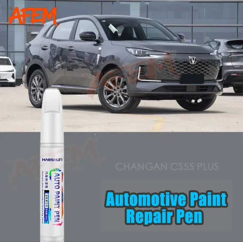 For Changan CS55 PLUS Car Retouching Pen Moonlight White Varnish Pen Paint Surface Removing Paste Red C11 RF4 Silvery Gray