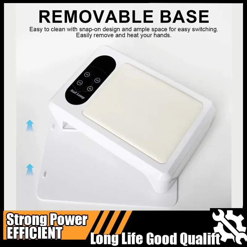 

Профессиональный инструмент 96 светодиодная сушилка для ногтей, лампа для быстрого отверждения, УФ-гель для ногтей с 4 таймерами и датчиком, лампа для отверждения маникюрного салона