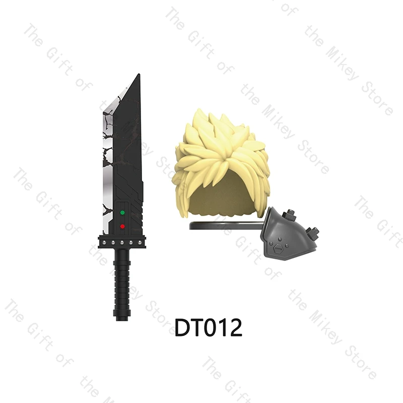 DT8903 Hot Game FF Anime Cartoon Mini Action Figure Karakters Bouwstenen Accessoires Wapens DIY Bricks Speelgoed voor Kid Geschenken