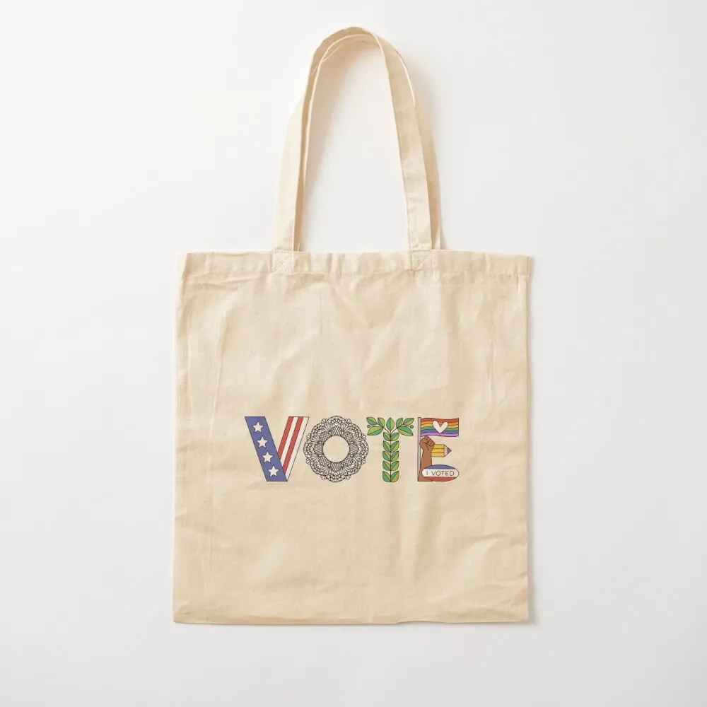 

Vote Tote Bag reusable grocery bags great bag Canvas Tote Bag
