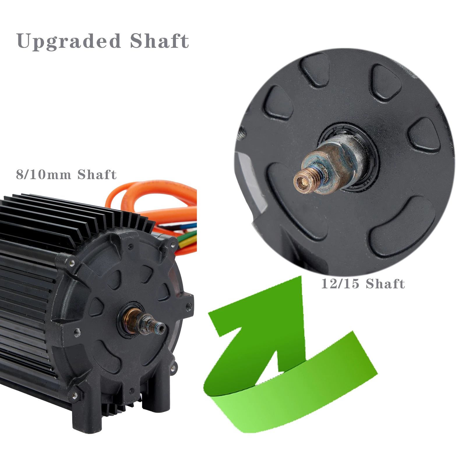 72V 5000W upgrade brushless DC motor electric motorcycle kart electric bicycle motor