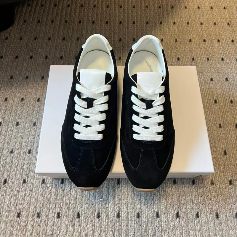 Designer Brand Original German Training Shoes, Genuine Leather Casual Shoes, Flat Bottomed Men's And Women's Couple Sports Shoes