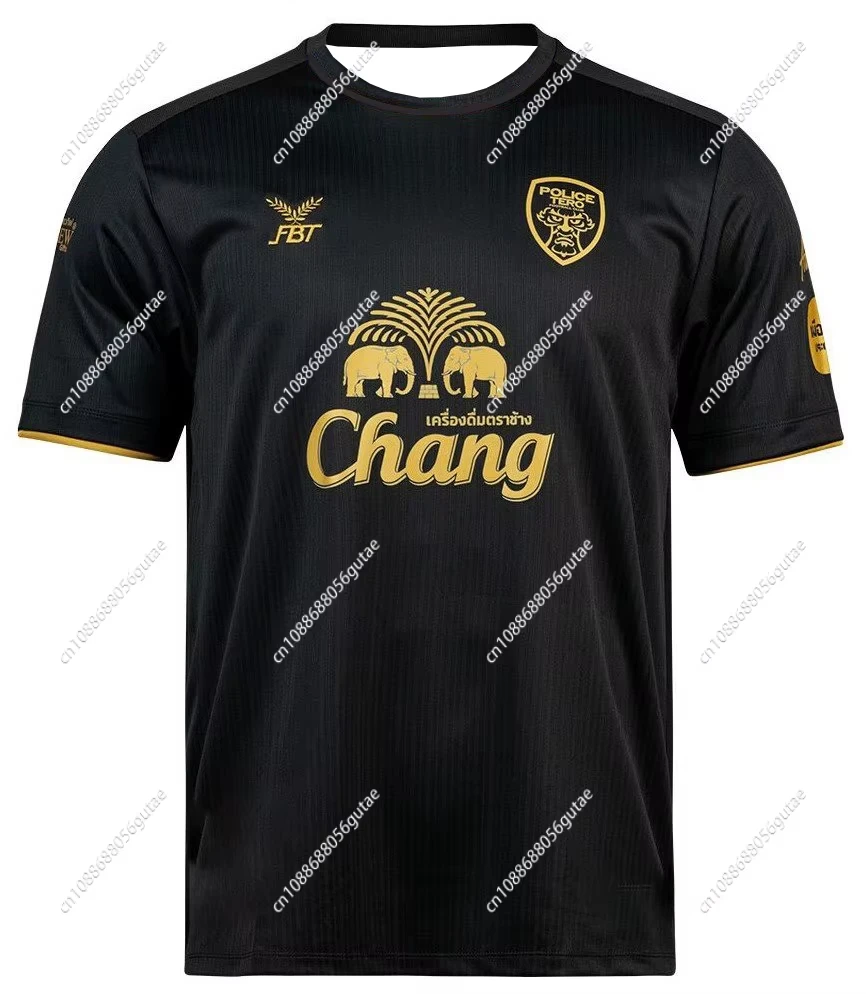2025 الصيف للأطفال والكبار تايلاند قمصان كرة القدم سياسة تيرو FC قميص مريح للتنفس كرة القدم مروحة قصيرة الأكمام