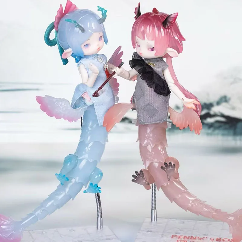 

Penny Box Adou Loong Fantastic Series 1/12Bjd куклы слепая коробка игрушки куклы милые аниме фигурки украшения фигурки куклы