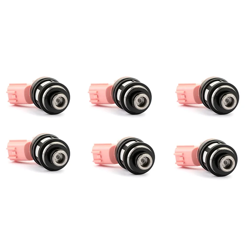 6PCS 16600-1B000 Fuel Injector for Nissan Quest Frontier Pathfinder Xterra 3.0L Infiniti QX4 3.3L 16600-9S200