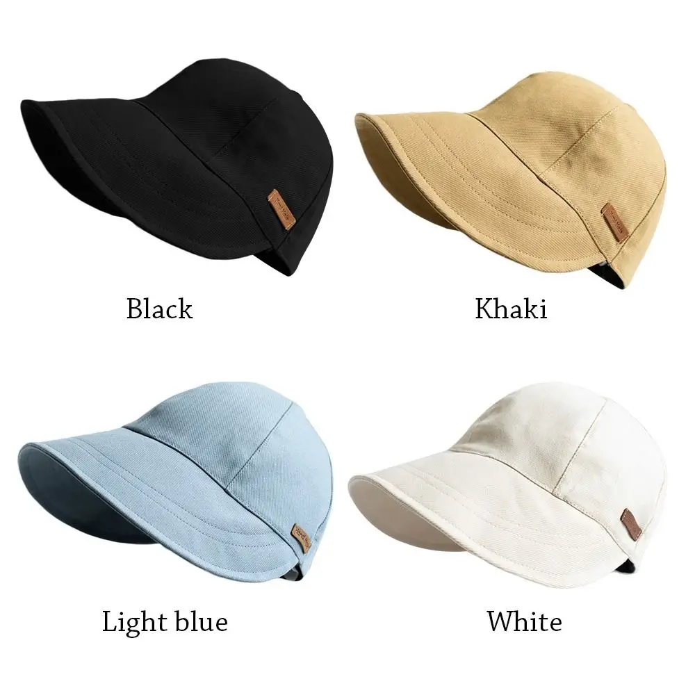 Adjustable Foldable Wide Brim Sun Hat Fisherman Cap Bucket Hat Beach Cap