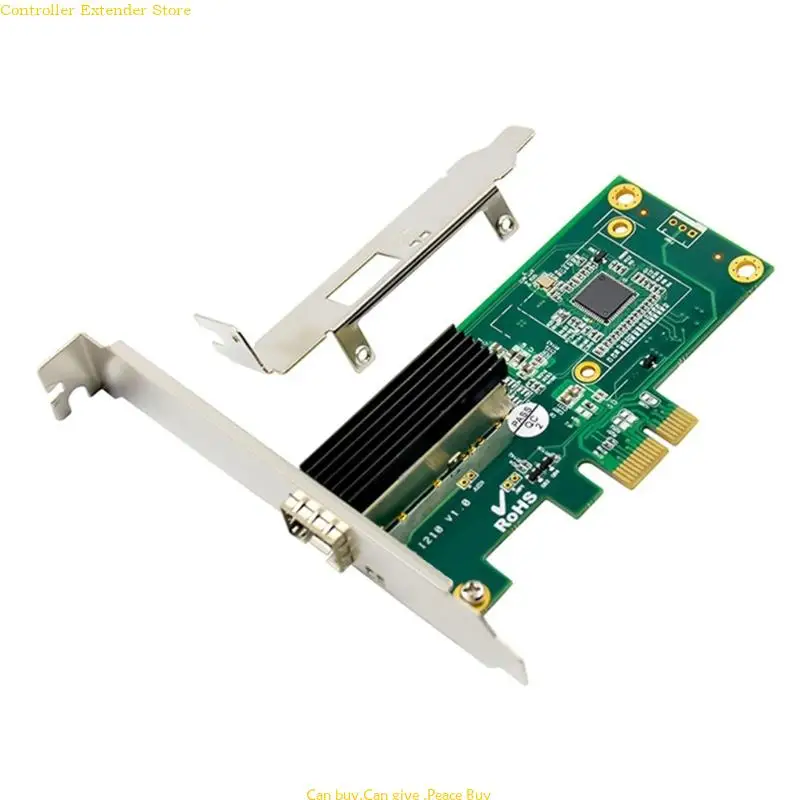 

EP9660 Gigabit Ethernet PCIe Card Single Rj45 1000M Fast And Original WGI210AS Low Latency Fast Speed Networking