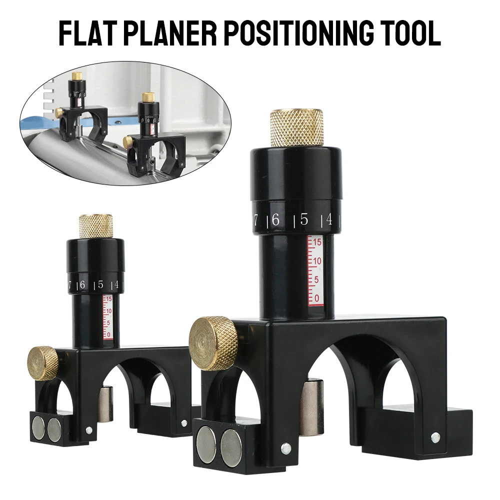 

2Pcs Planer Knife Tool Adjustable Setter Tool For Woodworking Magnetic Planer Blade Setting Jig Calibrator Setting