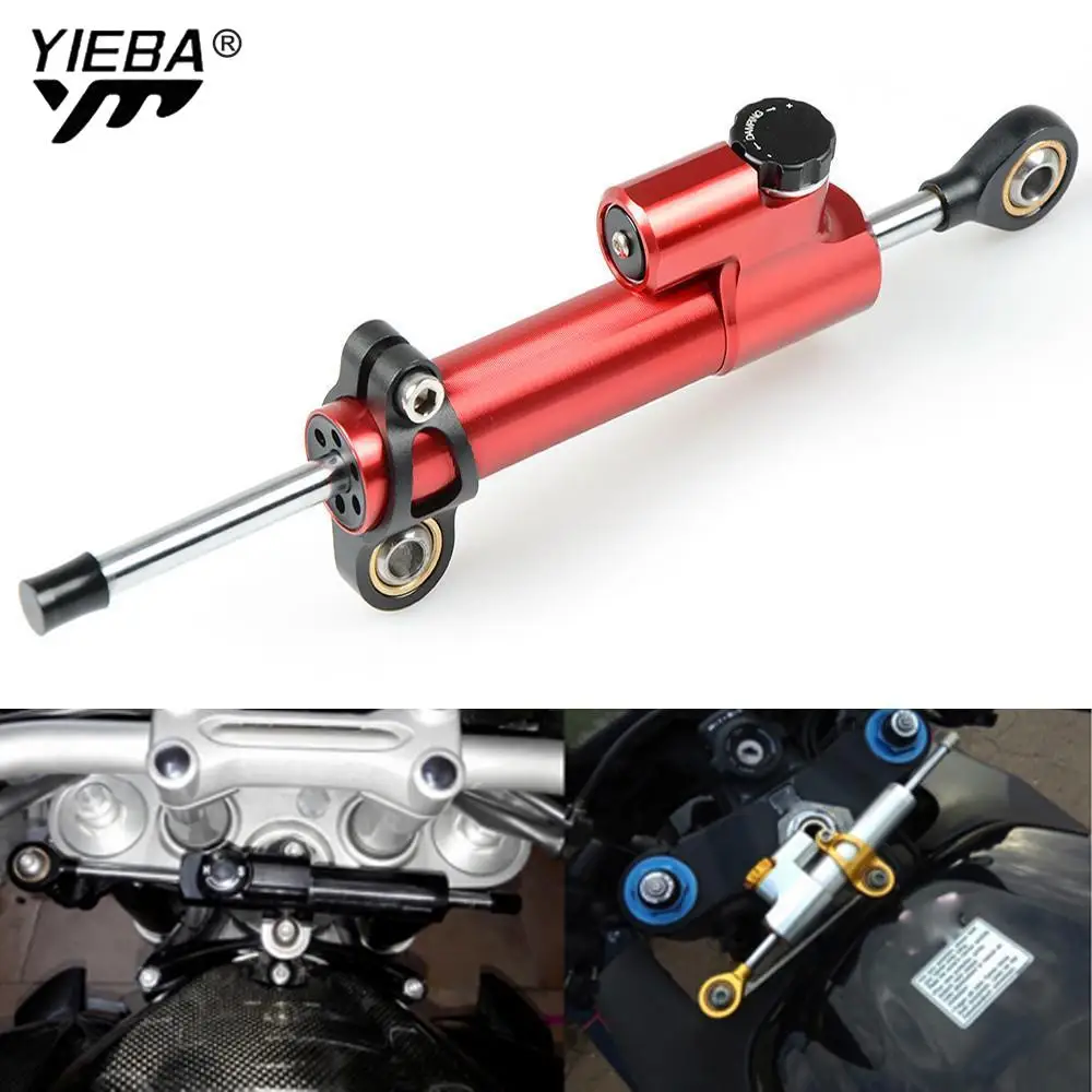 

Universal Motorcycles Steering Stabilizer Damper for CBF1000/A 10-13 CB600F 07-13 CBF600/SA CBR600F 10-13 kawasaki W800/SE 12-16