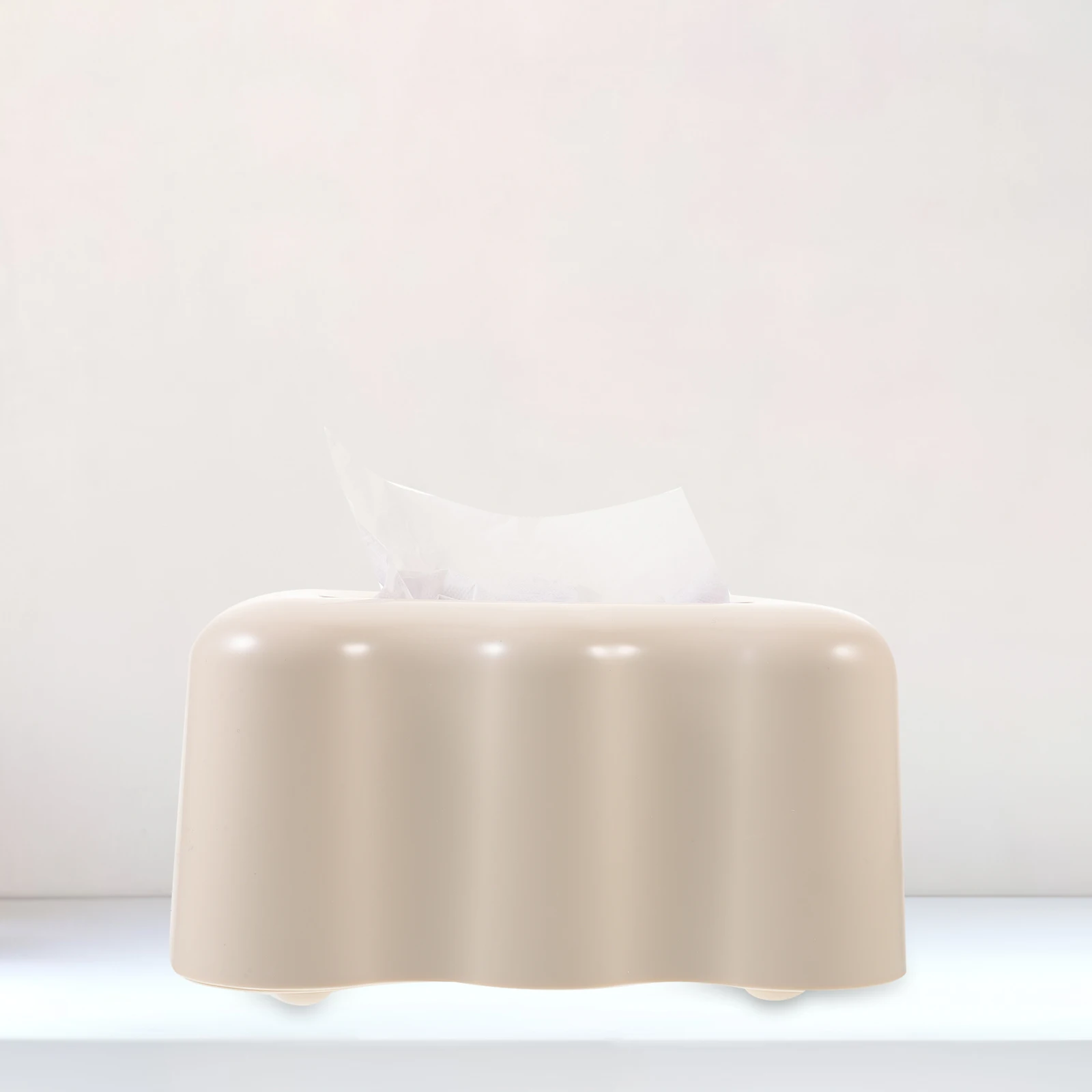 

Spring Tissue Box Holder Plastic Napkin Container Creative Paper Box Trash Can Wear Resistant Dirt Resistant Easy Use Home