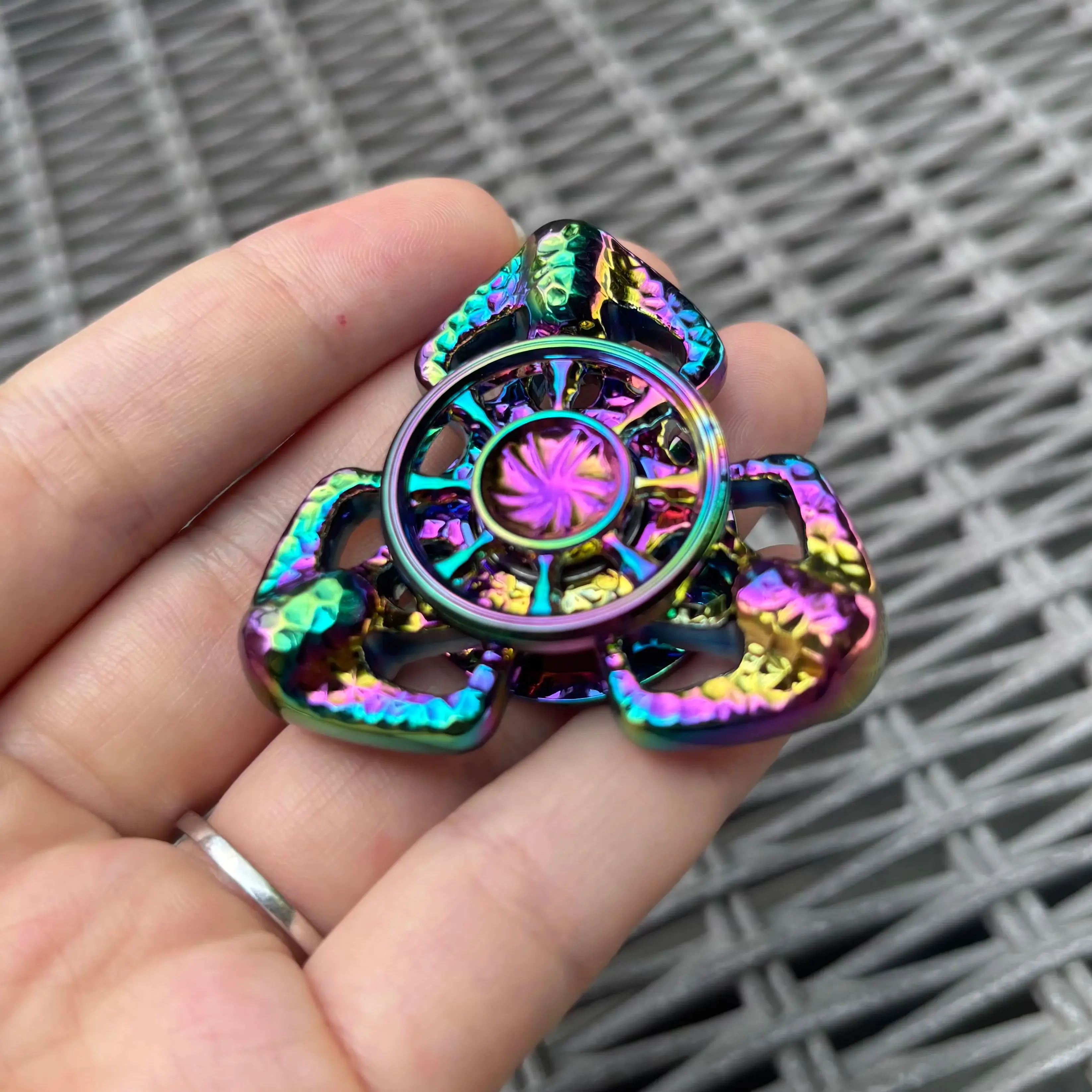 Hand Spinner Fidget Spinner EDC Vlam Vlinder Stress Relief Speelgoed Angst Speelgoed