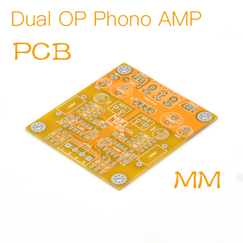 MOFI-Dual-OP Phono Amplifier(MM) RIAA-PCB