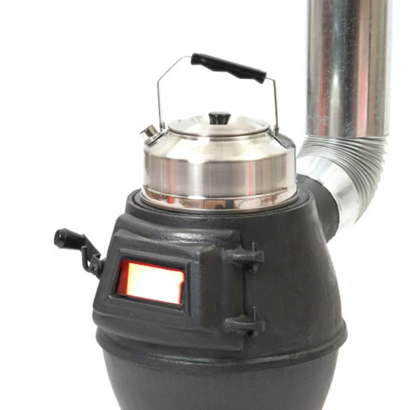 

Outdoor Mini Wood Stove Camping Villa Heating Stove Coal Cast Iron Heating Stove With Chimney Interface