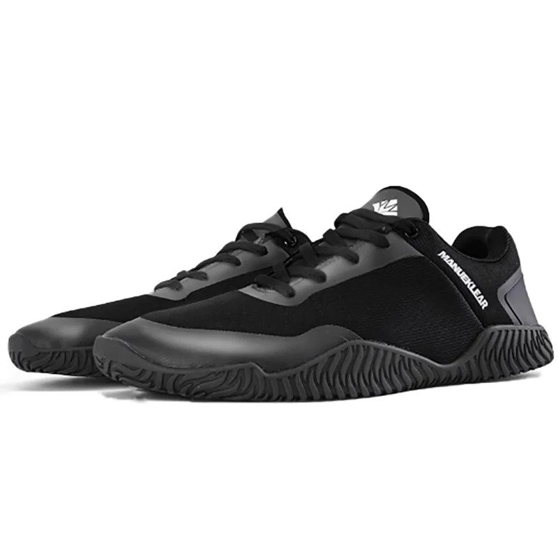 TaoBo Brand ML All Black Strength Training Hard Pull Shoes for Men Women Big Size 47 46 Fitness Boxing Wrestling Sneakers