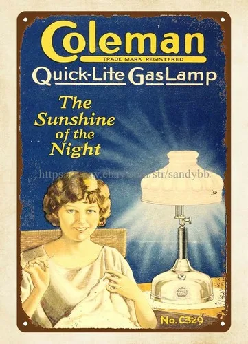 Funky Home Decor Gas Lamps Sign Metall-Blechschild