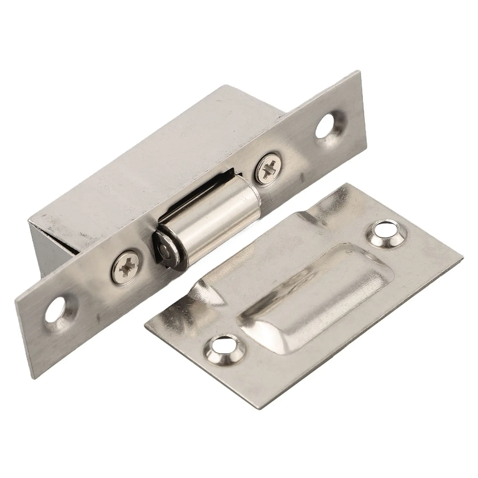 AaCabinet Door Roller Catch DoorLockAccessories Door Bumper Roller Latch Heavy Duty Invisible KTV Positioning Bead Door Stopper