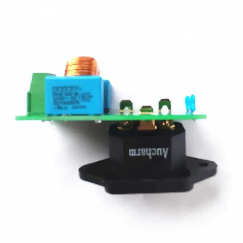 4A EMI noise filter  board with Gold-plated AC outlet for diy power amplifier