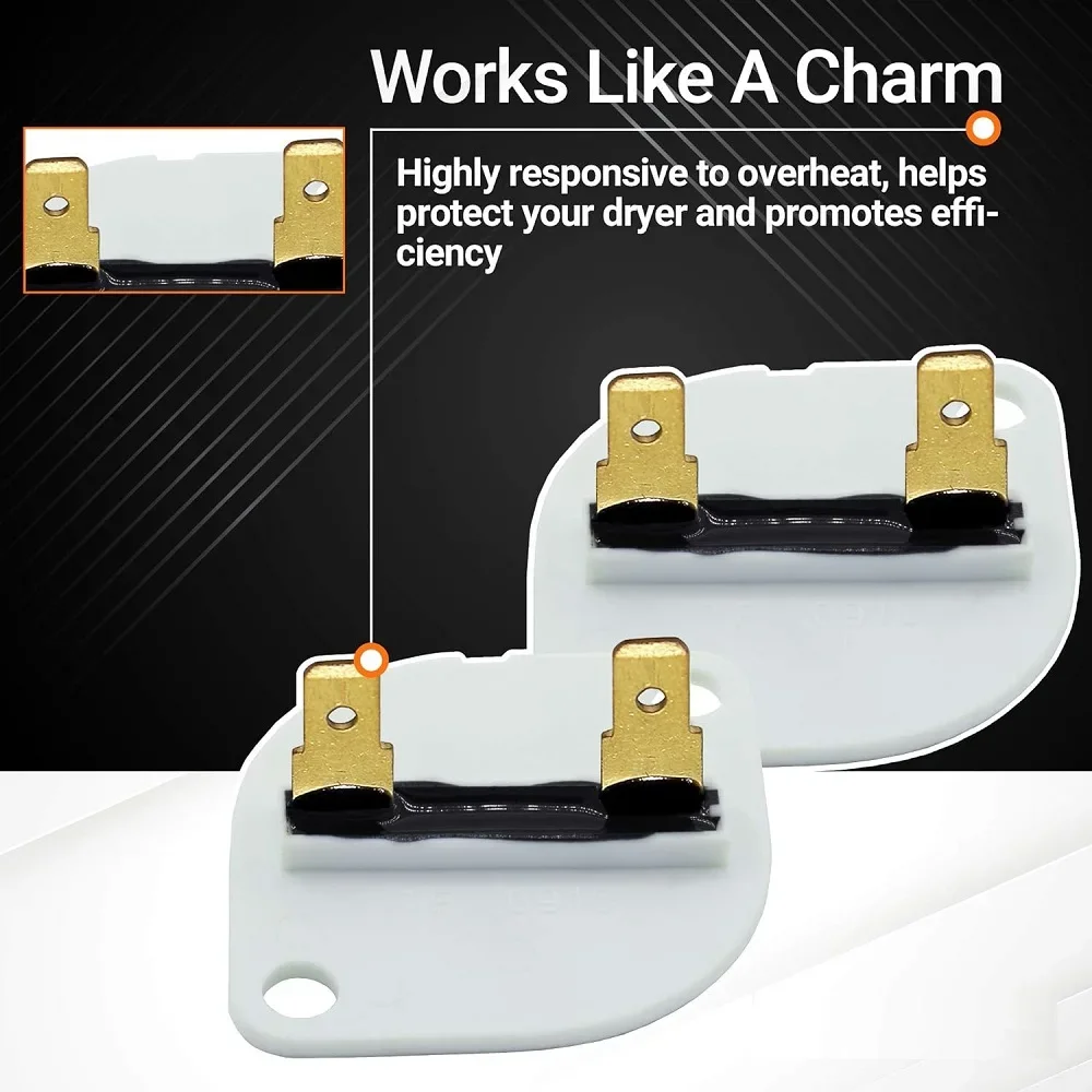 3390719   Fusibile termico per asciugatrice compatibile con asciugatrici Whirlpool e Kenmore PS 11741444   AP AP 3133489 688841 690198 279650 3389639