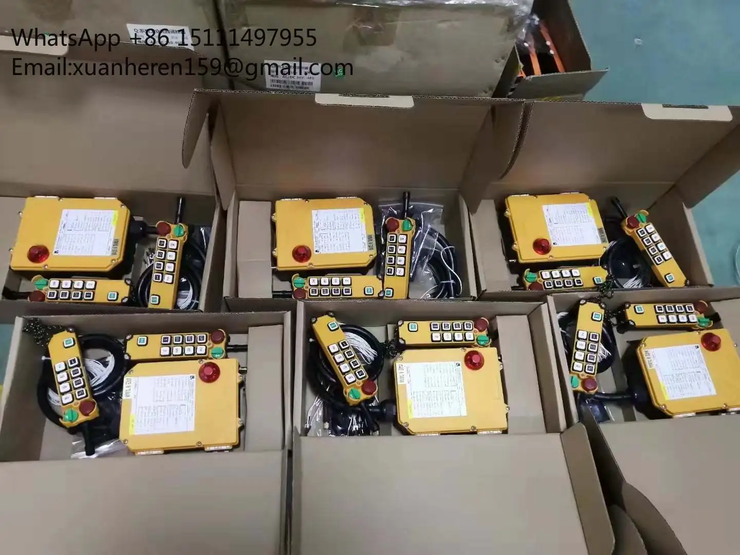 AC DC 12V F24-60 Industrial Radio Wireless Dual Joystick Remote Control