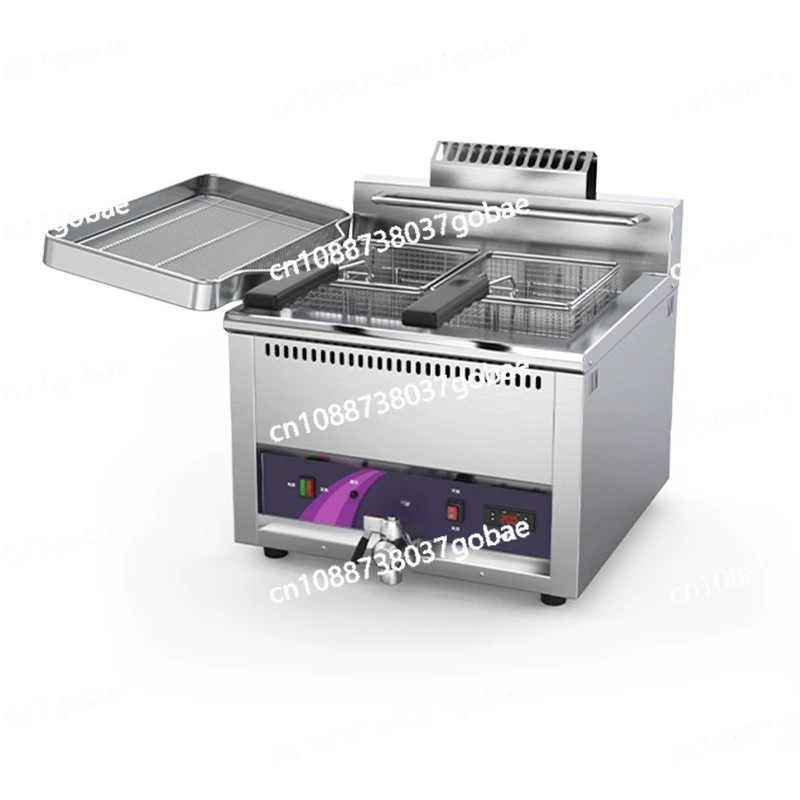 

Large Capacity Fryer, French Fries, Thickened Single Cylinder Fryer