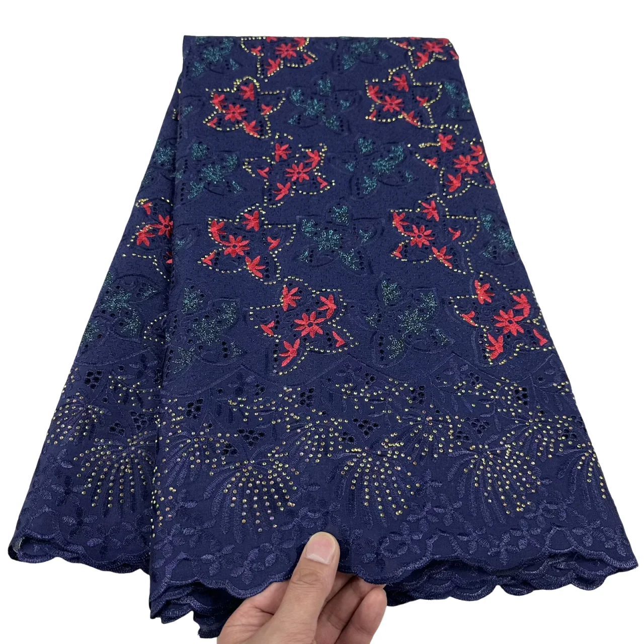 

Новая швейцарская вуаль, кружевная вышивка, австрийская 100% хлопок, 2025, Дубай, африканская кружевная ткань, высокое качество, швейцарская кружевная ткань для свадьбы