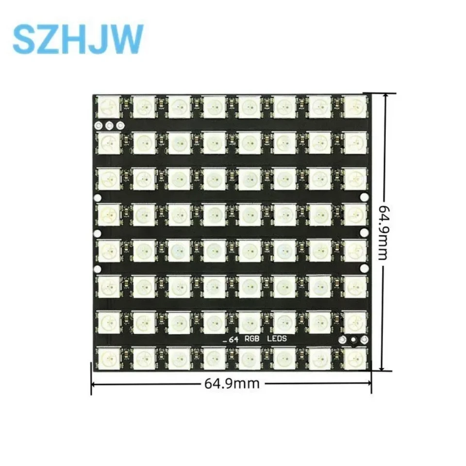 RGB Cor LED Módulos para Arduino, Diodo Anel, 1Bit, 4Bit, 8Bit, 16Bit, 64Bit, WS2812, 5050, Stm, esp32, framboesa