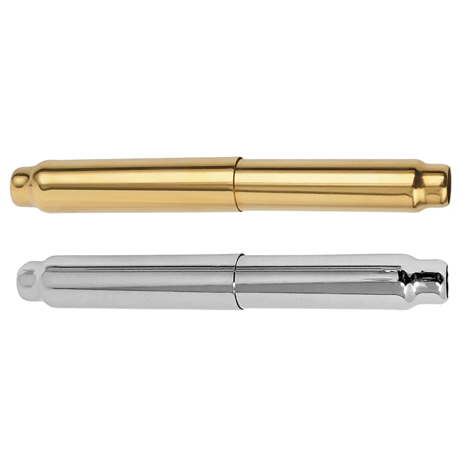 

2Pcs Spring Loaded Stainless Steel Toilet Paper Holder Rods Toilet Roll Replacement Rods Smooth Rotating Tissue Roll Holder