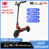 EU Stock Original Kaabo Mantis 10 Echo Electric Scooter 48V 18.2AH 50km/h Speed 70Km Max Range 800w Dual Brake Kickscooter