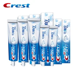 Crest-Dentifrice 3D MICA Double Effet au Fluor, Blanchiment des Dents, Longue Durée, Saveur de Menthe, 120g, Original