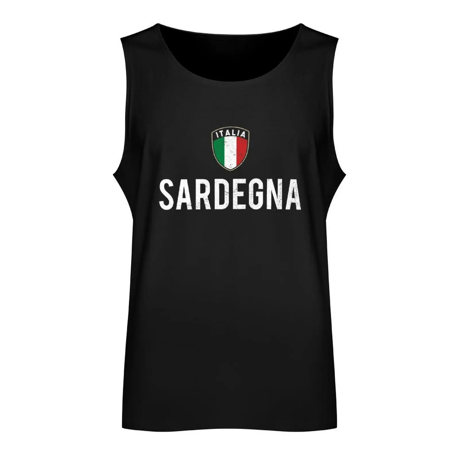 Sardegna Pride Sardinian Roots Sardo Heritage Tank Top gym t-shirts man sports vest Men's fitness t-shirt