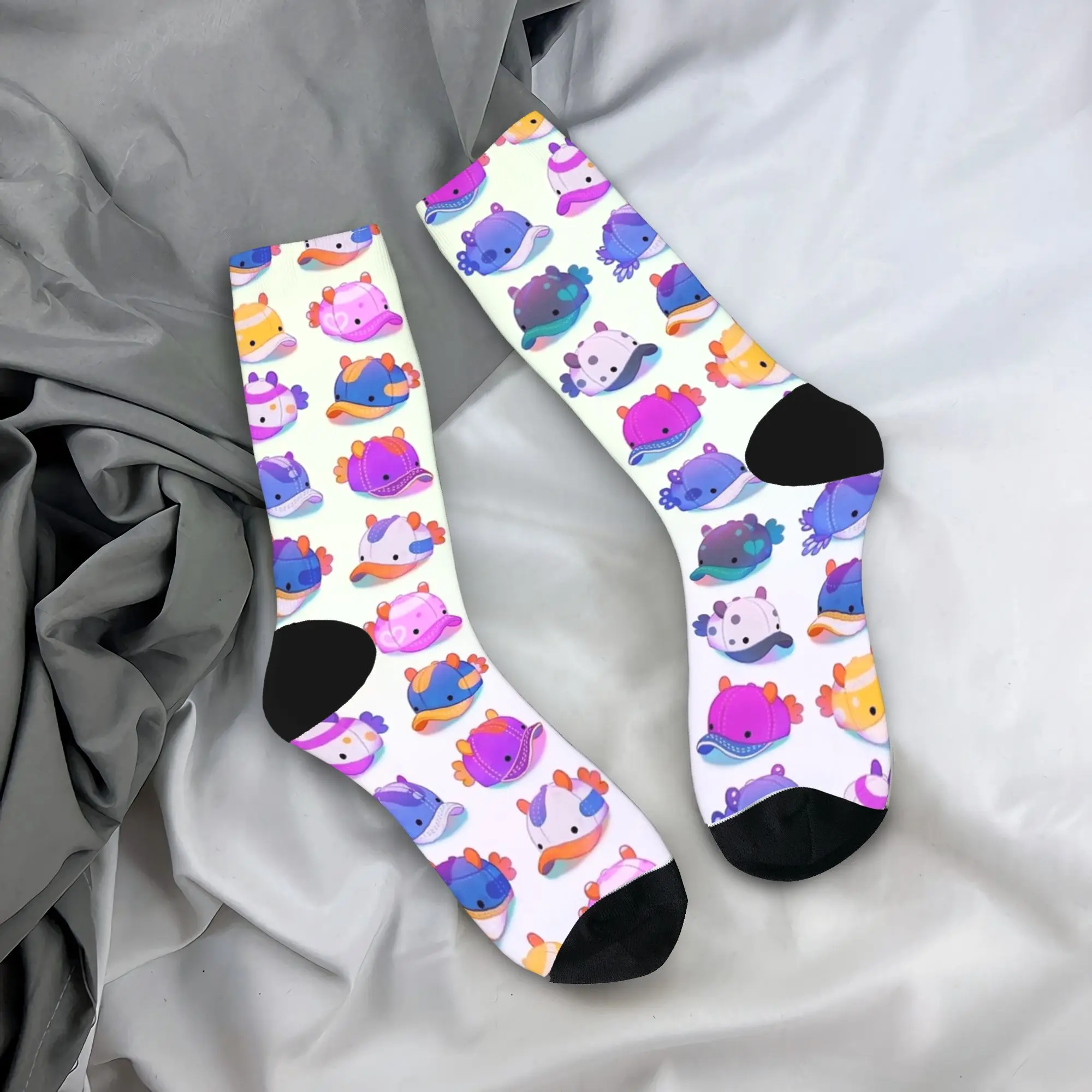 

Чулки с милым животным принтом, носки в стиле ретро, осенние нескользящие носки, мужские дышащие носки для скалолазания
