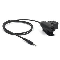 NATO Plug U94 PTT Headset Adapter Z113 Standard Version 3.5mm Jack for iPhone HTC Cellphone