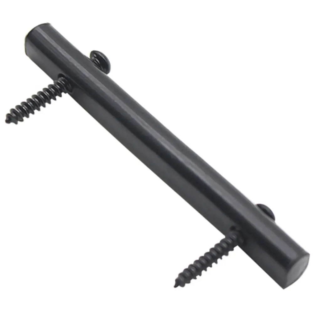 Electric Guitar String Retainer Bar Metal Pressing Bar with Mounting Screws Easy Install for Stable String Tension Guitar Parts
