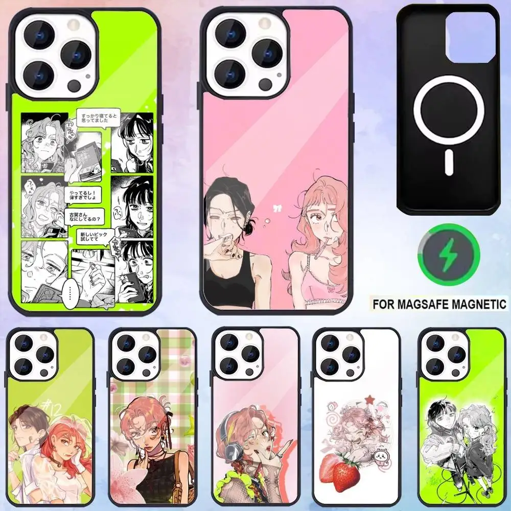 

The G-guy K-koga M-mitsuki Aya Phone Case For iPhone17,16,15,14,13,12,11 Plus,Pro Max Magnetic For Magsafe Wireless Charging