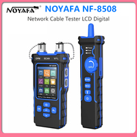 NOYAFA NF-8508 Network Cable Tester LCD Digital Rechargeable Network Line Finder Wire Tracker PoE Checker Optical Wire Meter