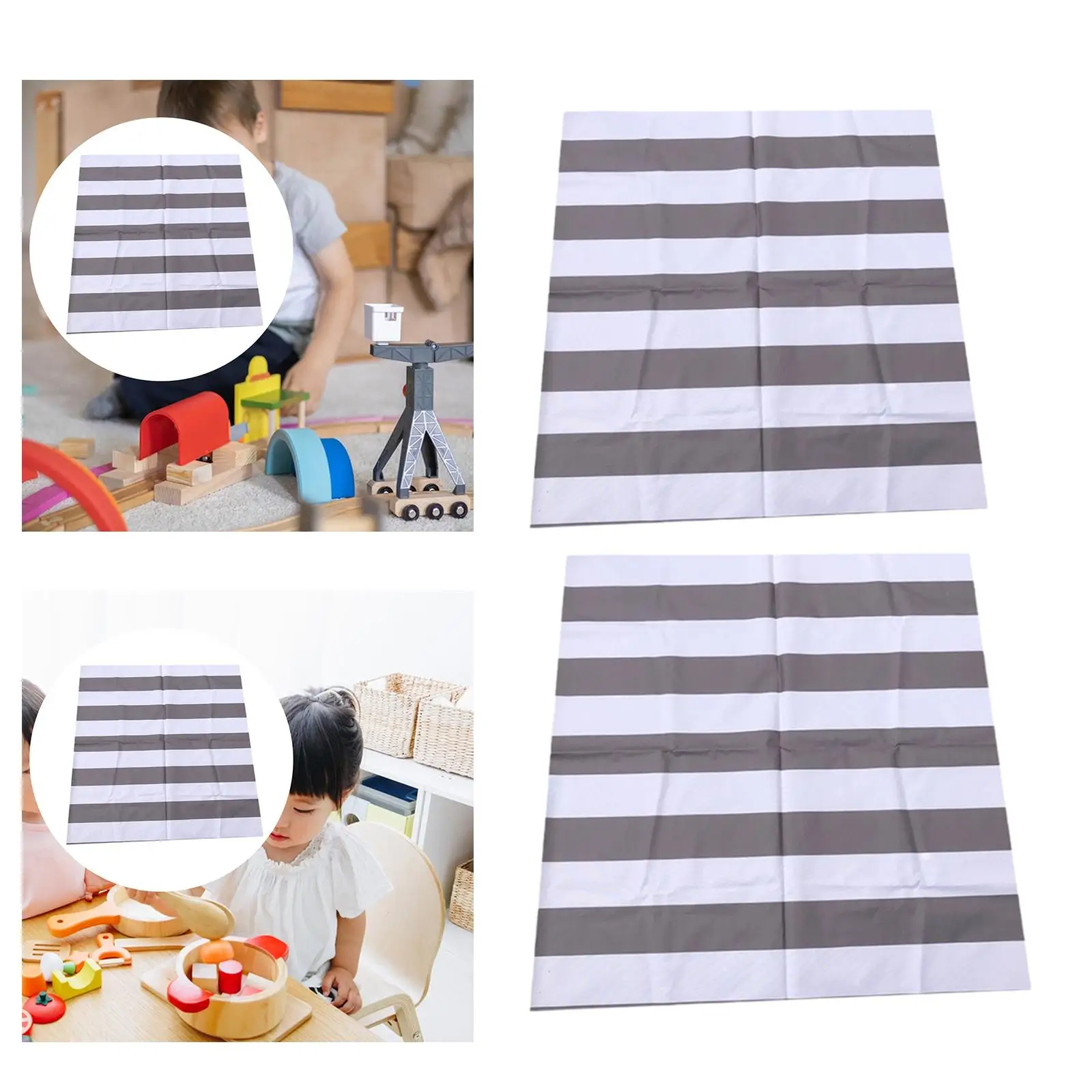 Simulated Pedestrian Crossing Educational Role Play Pretend Play Girls