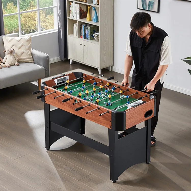 8-pole tabletop football machine, children's toy tabletop game platform, interactive football board game for two people